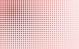 Cherry Comic — light white and red halftone background