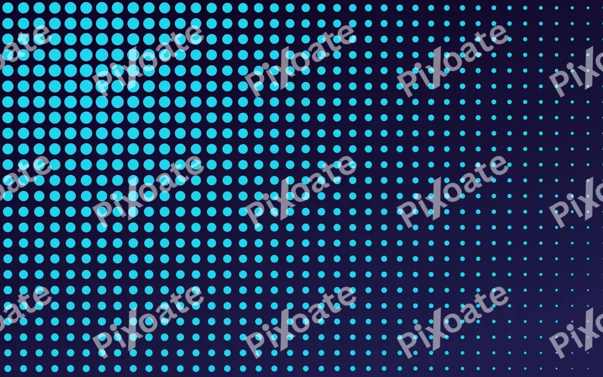 Electric Fade Electric Fade — dark black, blue and teal halftone background