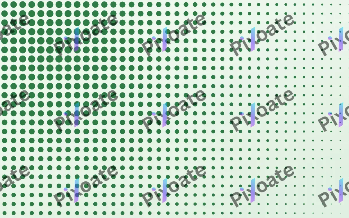 Forest Press — light white and green halftone background