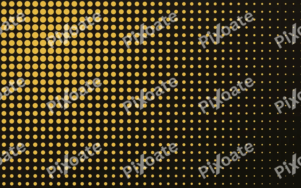 Gold Noir Fade — dark black and gold halftone background