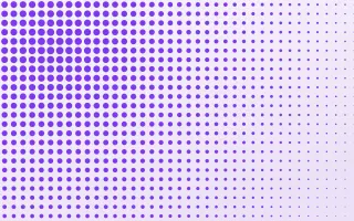 Grape Pop — light white and purple halftone background