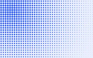 Klein Print Fade — light white and blue halftone background