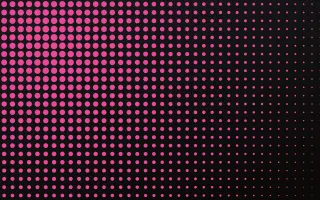 Magenta Noir — dark black and pink halftone background