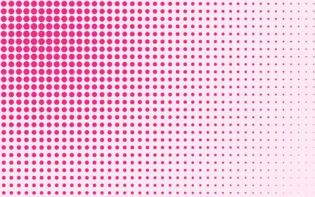 Punch Pink Print Fade — light white and pink halftone background