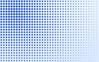 Royal Fade — light white and blue halftone background