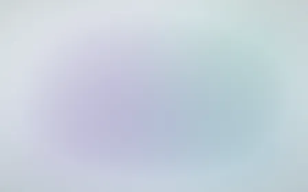 Abalone — light blue, purple and white holographic background