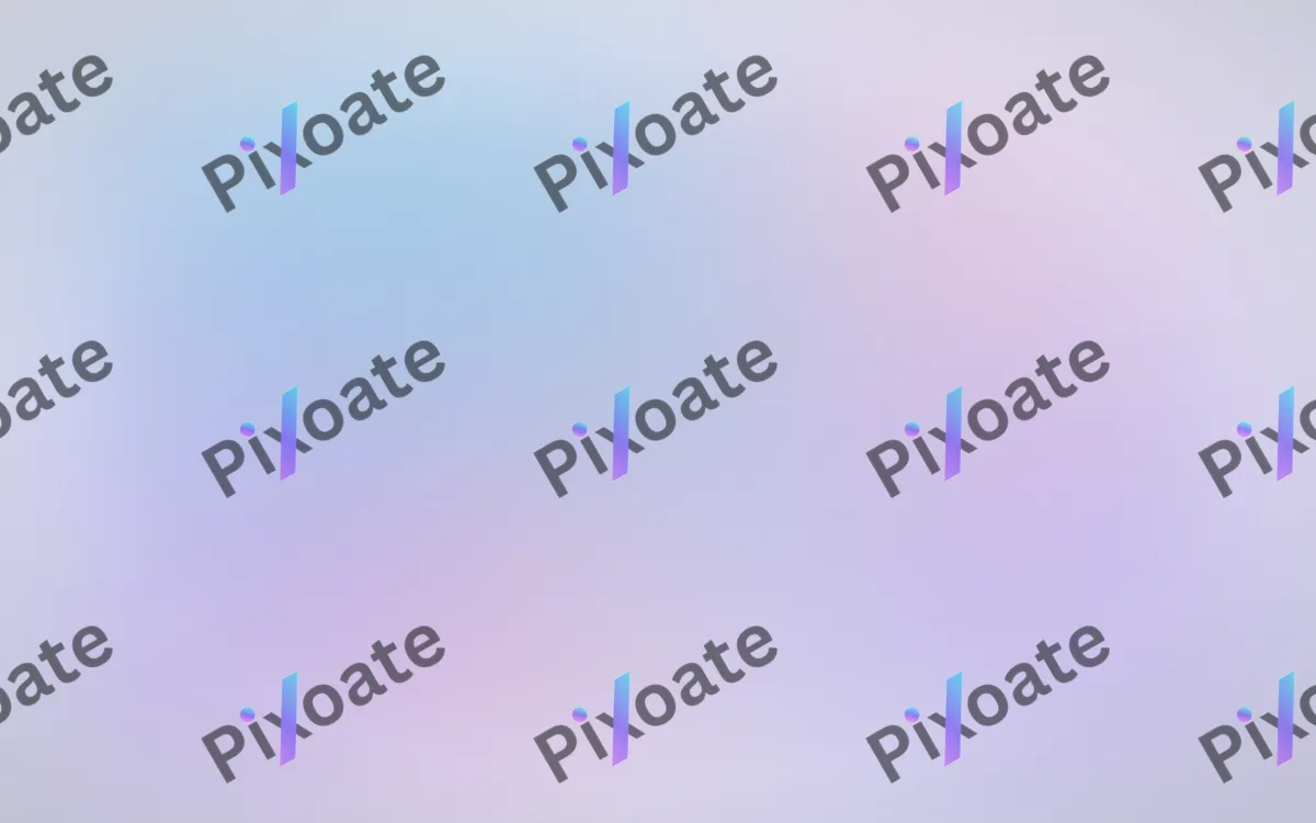 Aura Borealis — light blue and pink holographic background