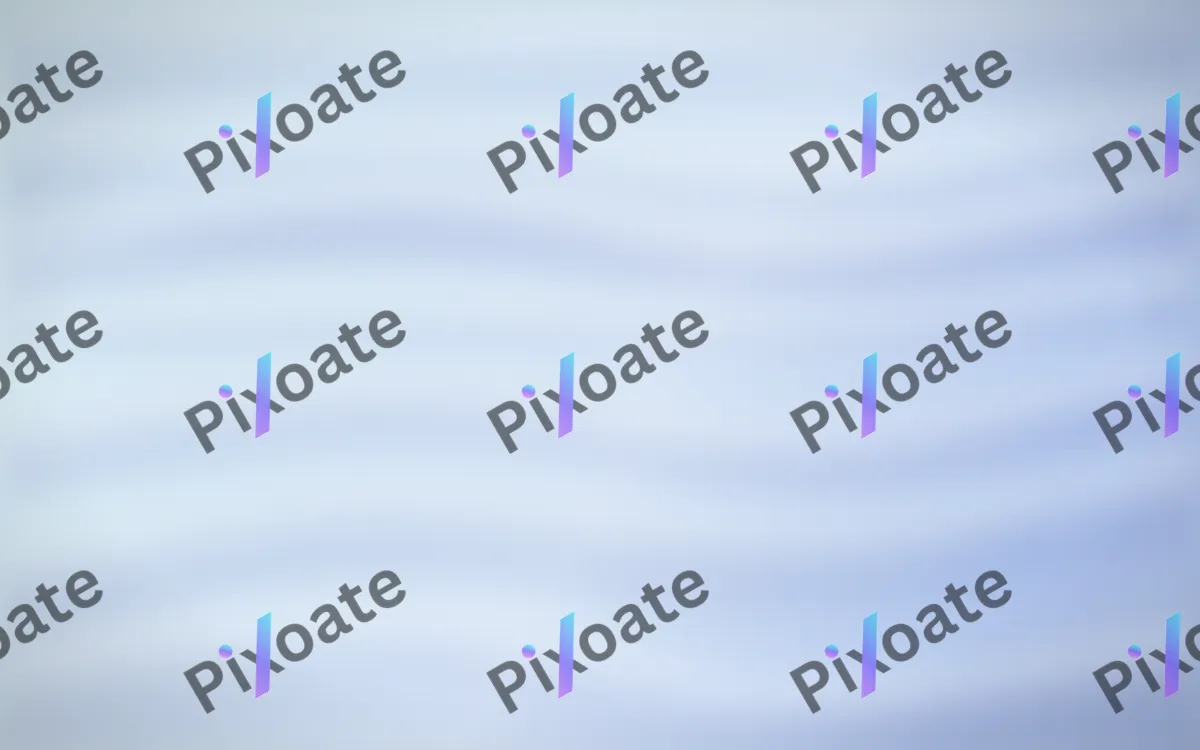 Electric Pearl — light blue and white holographic background