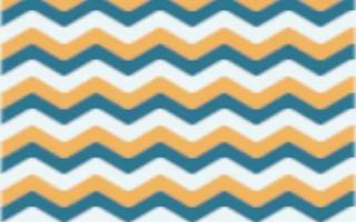 Algarve Sea Ikat Chevron — colourful blue, orange and white ikat background