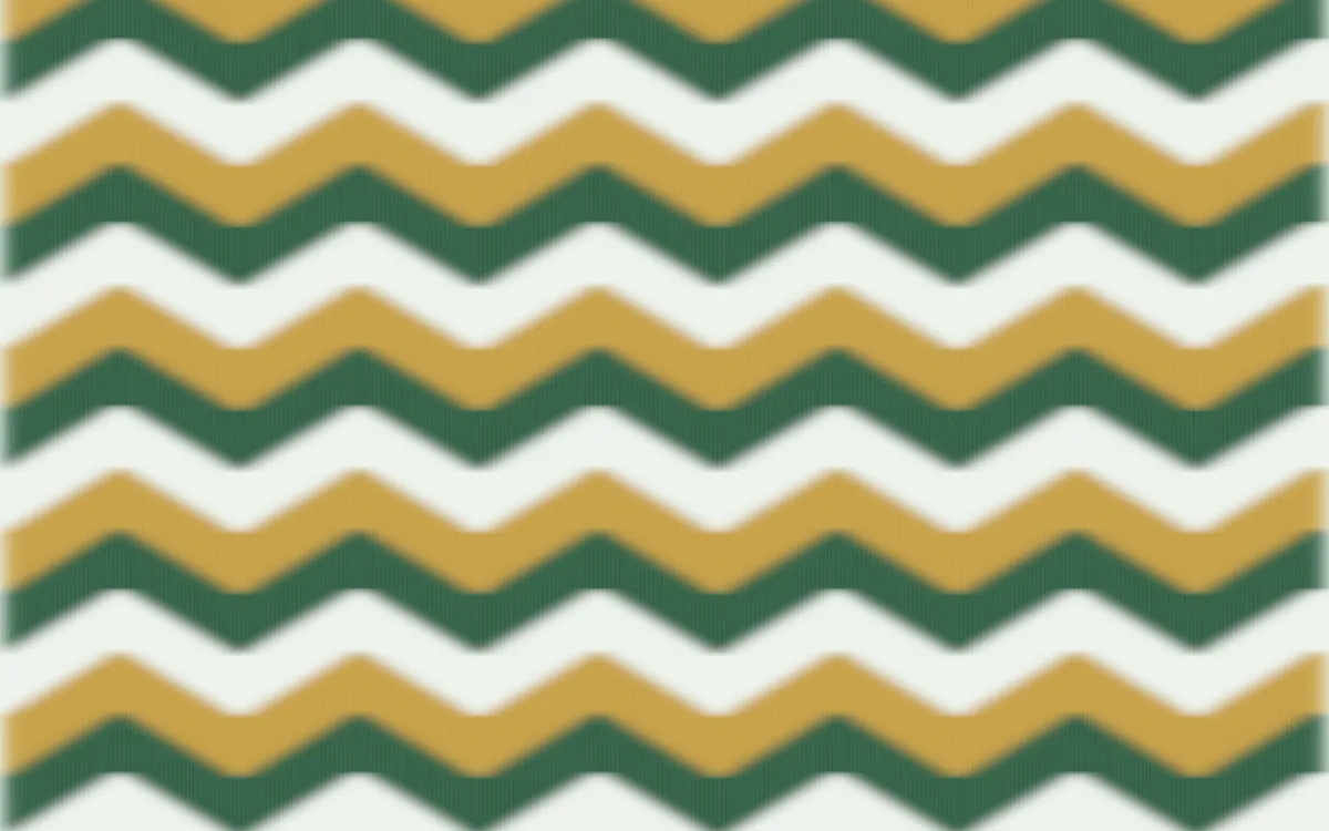 Alhambra Jade Ikat Chevron — colourful green, gold and white ikat background