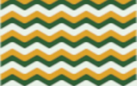 Amazônia Ikat Chevron — colourful green, gold and white ikat background