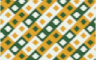Amazônia Ikat Diamonds — colourful green, gold and white ikat background