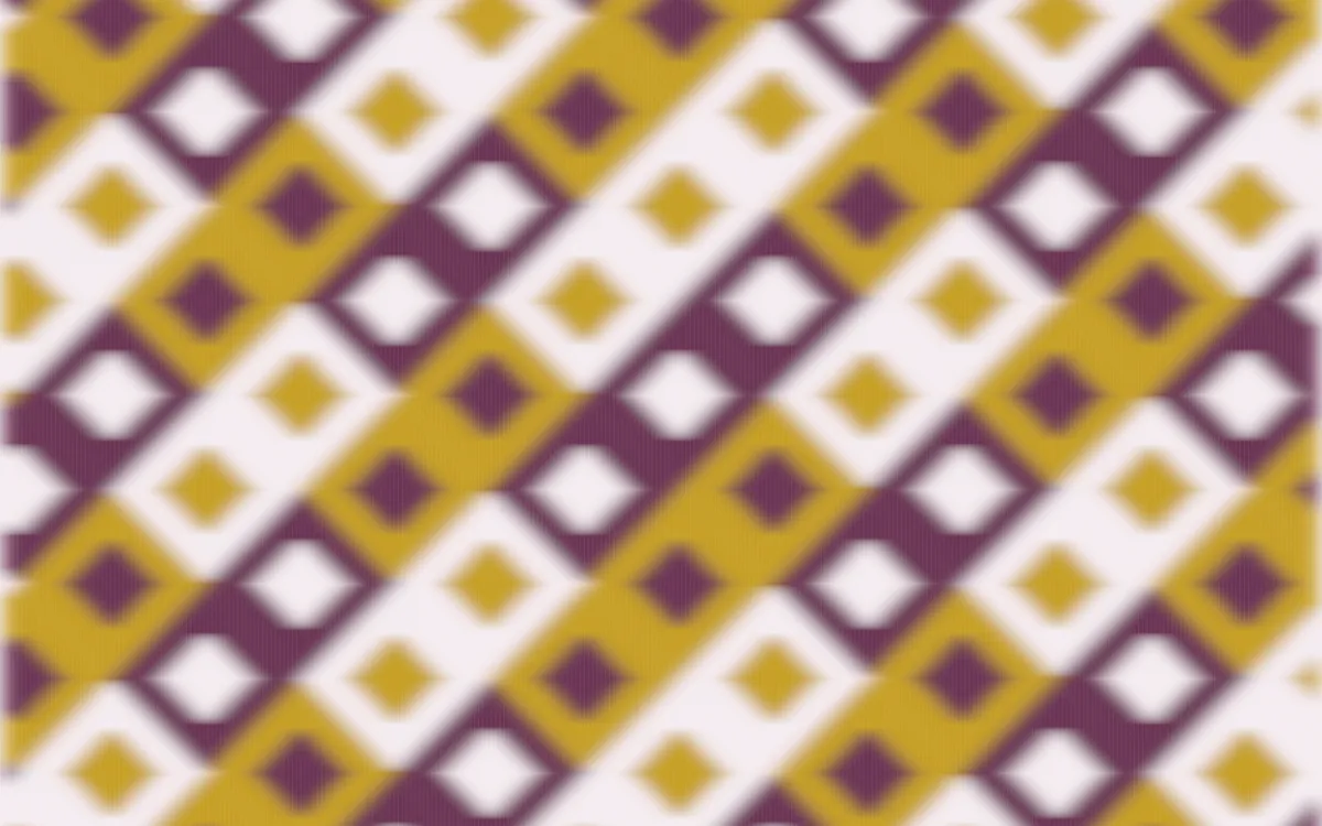 Andes Berry Ikat Diamonds — colourful pink, gold and white ikat background
