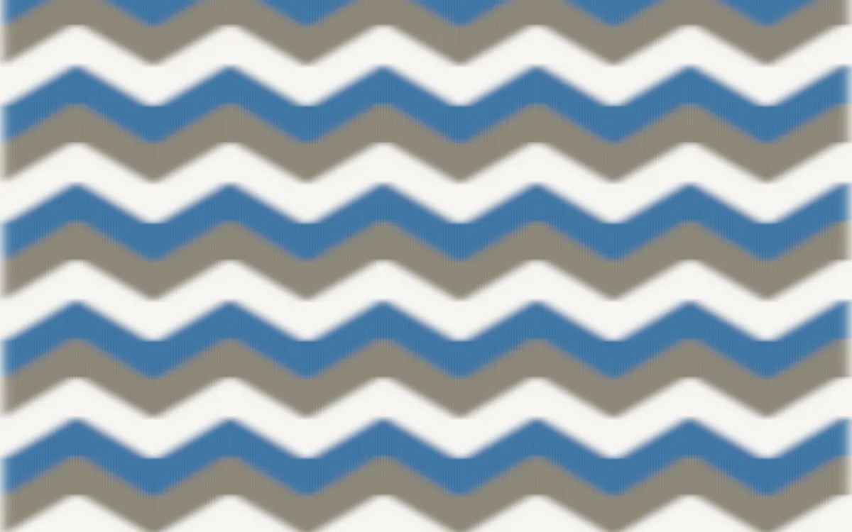 Athens Marble Ikat Chevron — colourful yellow, blue and white ikat background