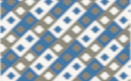 Athens Marble Ikat Diamonds — colourful yellow, blue and white ikat background