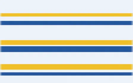 Bahia Blue Ikat Stripes — colourful blue, gold and white ikat background