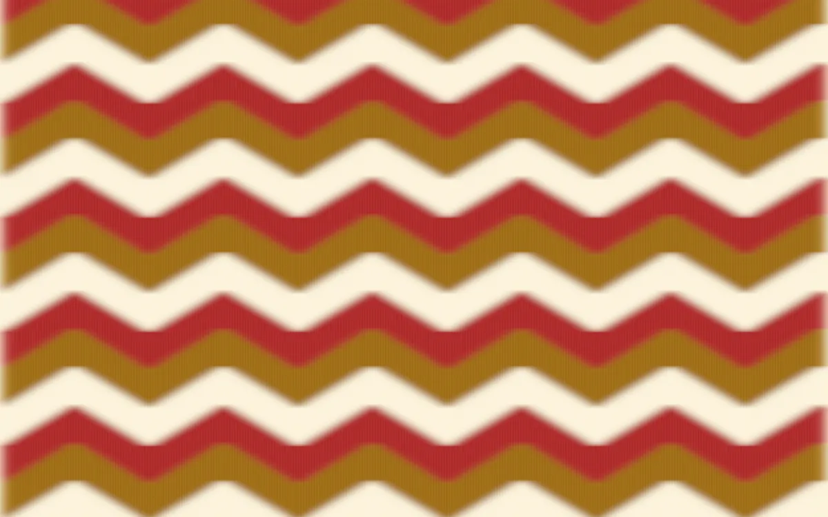 Bangkok Gold Ikat Chevron — colourful brown, red and beige ikat background