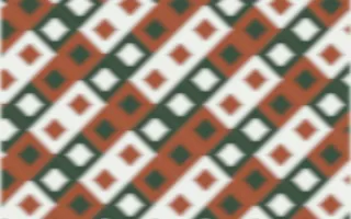 Bavarian Forest Ikat Diamonds — colourful green, orange and white ikat background