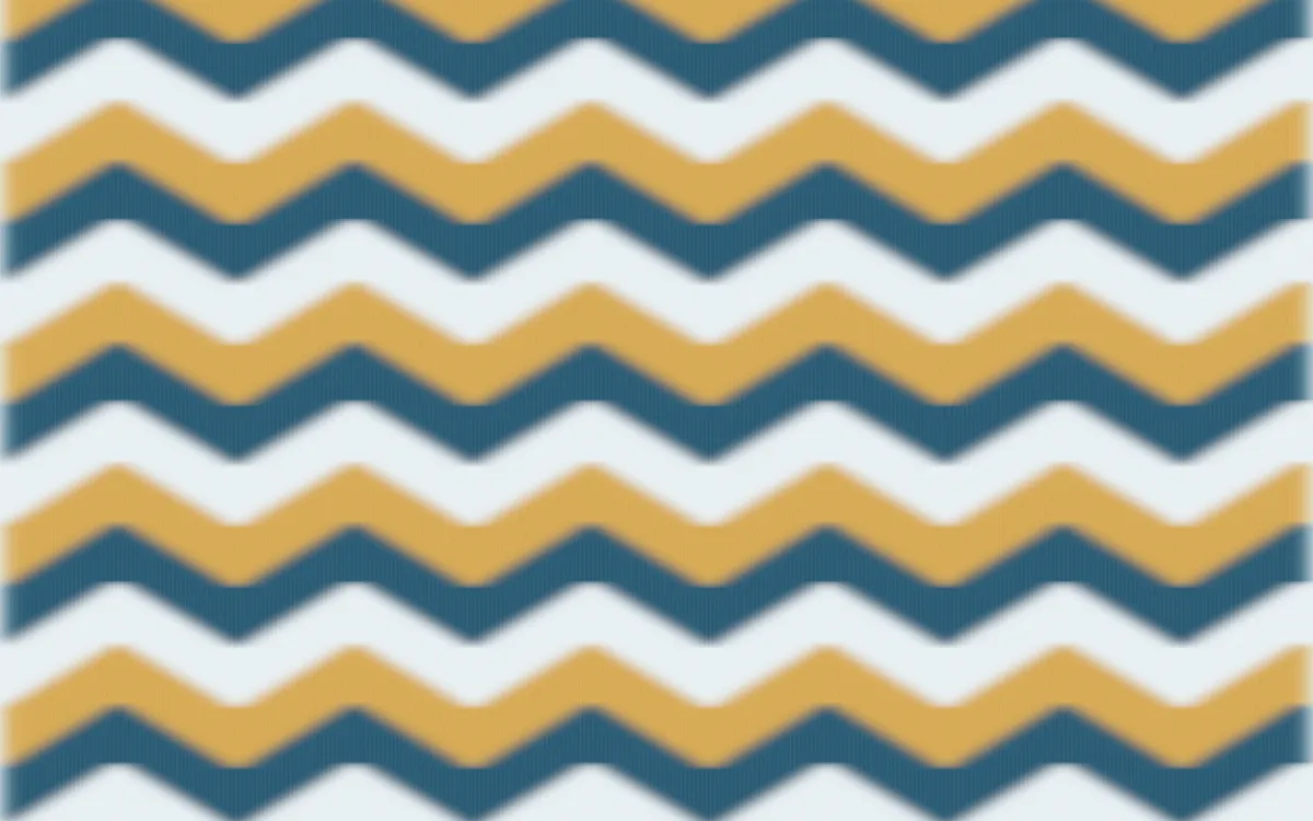 Bosphorus Ikat Chevron — colourful blue, gold and white ikat background
