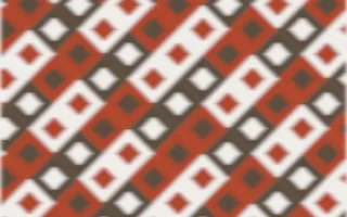 Brooklyn Loft Ikat Diamonds — colourful brown, red and white ikat background