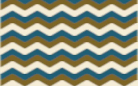 Cairo Gold Ikat Chevron — colourful brown, blue and beige ikat background