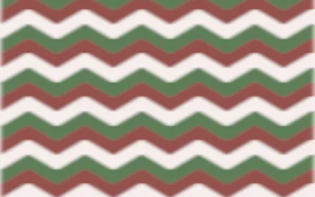 Cape Protea Ikat Chevron — colourful red, green and white ikat background