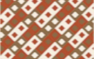Chai Cream Ikat Diamonds — colourful brown, orange and beige ikat background