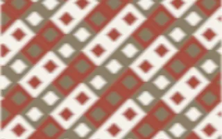 Copenhagen Hygge Ikat Diamonds — colourful orange, red and white ikat background