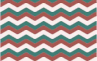 Damascus Rose Ikat Chevron — colourful red, teal and white ikat background