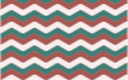Damascus Rose Ikat Chevron — colourful red, teal and white ikat background