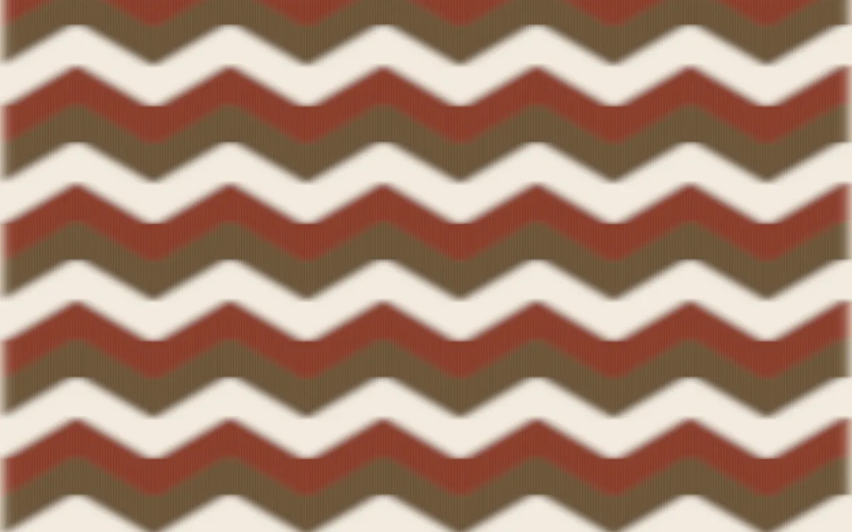 Desert Oud Ikat Chevron — colourful brown and beige ikat background