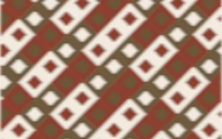 Desert Oud Ikat Diamonds — colourful brown and beige ikat background
