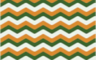 Emerald Isle Ikat Chevron — colourful green, orange and white ikat background