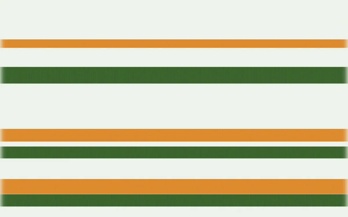 Emerald Isle Ikat Stripes — colourful green, orange and white ikat background