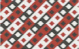 Edo Charcoal Ikat Diamonds — colourful grey, red and white ikat background