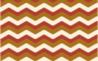 Fes Saffron Ikat Chevron — colourful brown, red and beige ikat background