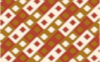 Fes Saffron Ikat Diamonds — colourful brown, red and beige ikat background