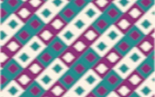Fiesta Brava Ikat Diamonds — colourful pink, teal and white ikat background