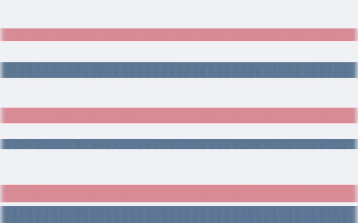 Fuji Mist Ikat Stripes — colourful blue, red and white ikat background