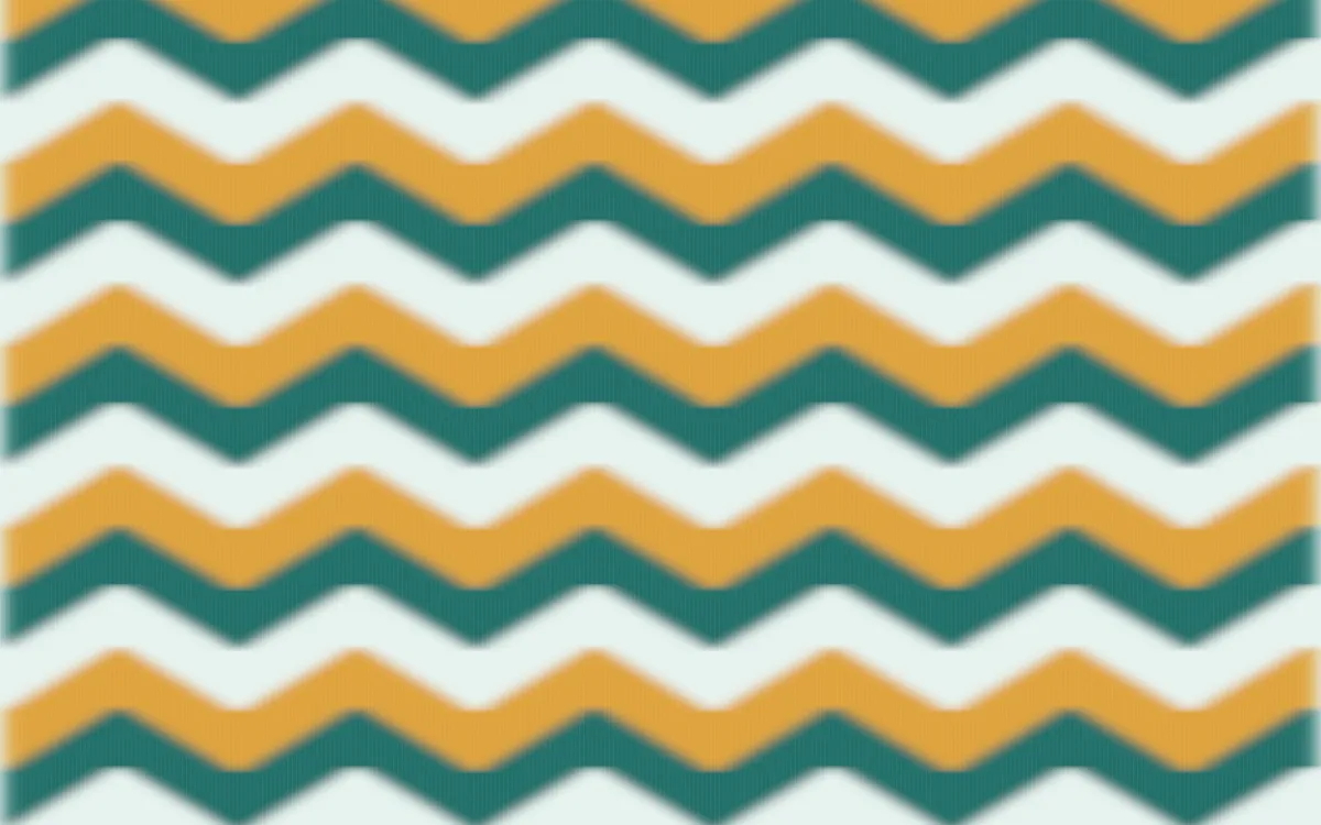 Ha Long Jade Ikat Chevron — colourful teal, gold and white ikat background