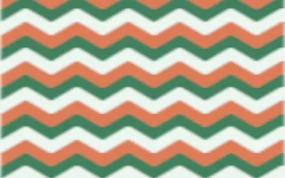 Havana Mint Ikat Chevron — colourful green, orange and white ikat background