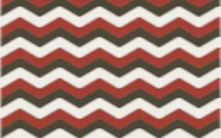 Highland Peat Ikat Chevron — colourful brown, red and white ikat background