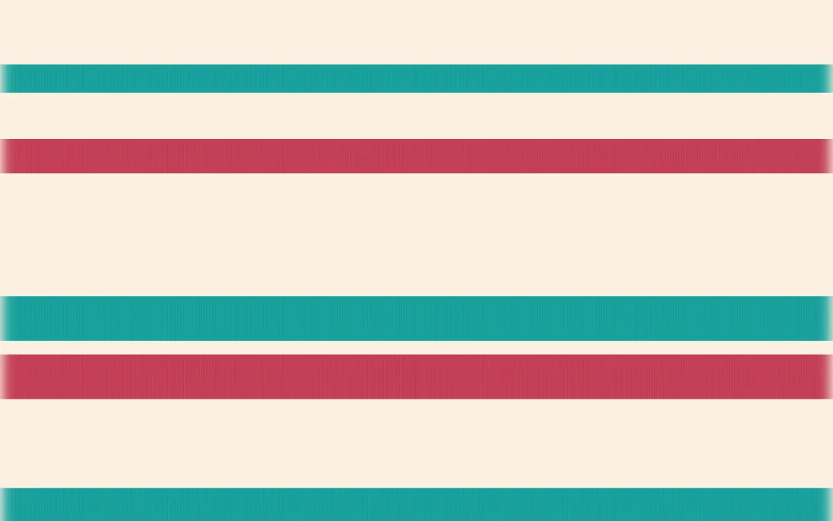 Island Punch Ikat Stripes — colourful red, teal and beige ikat background