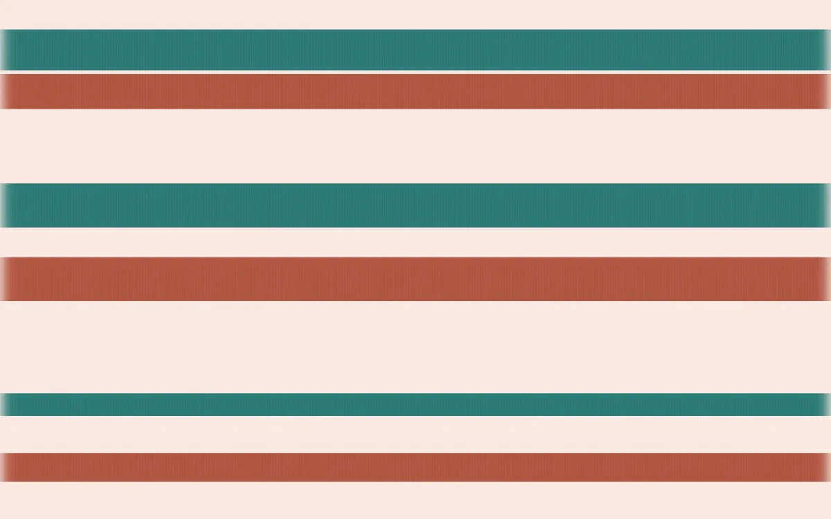 Jaipur Rose Ikat Stripes — colourful red, teal and orange ikat background