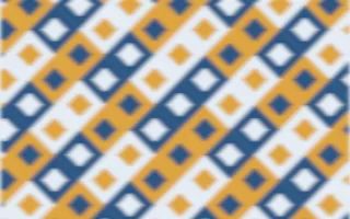 Jodhpur Indigo Ikat Diamonds — colourful blue and gold ikat background