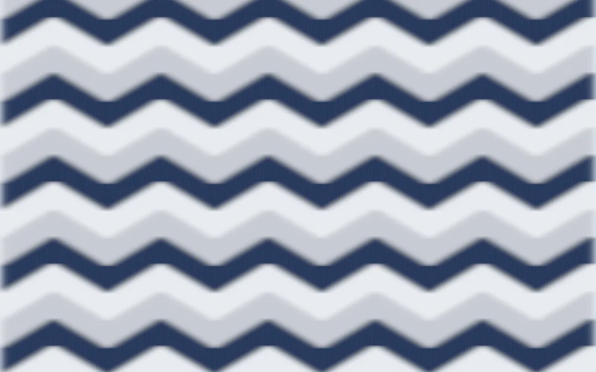 Kyoto Indigo Ikat Chevron — colourful blue, grey and white ikat background