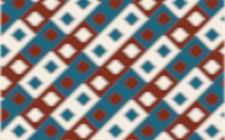 Lagos Wax Ikat Diamonds — colourful brown, teal and beige ikat background