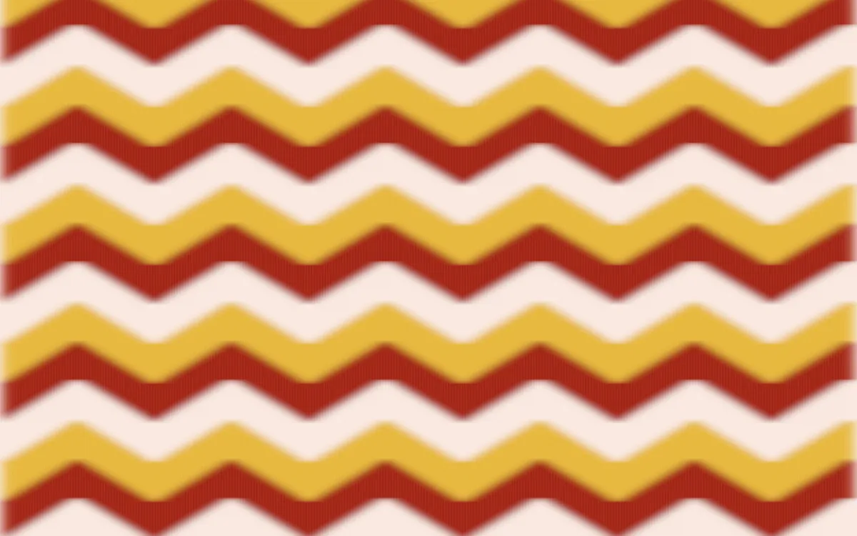 Lantern Festival Ikat Chevron — colourful red, gold and orange ikat background