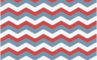 Lapland Snow Ikat Chevron — colourful blue, red and white ikat background