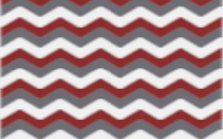 London Fog Ikat Chevron — colourful grey, red and white ikat background